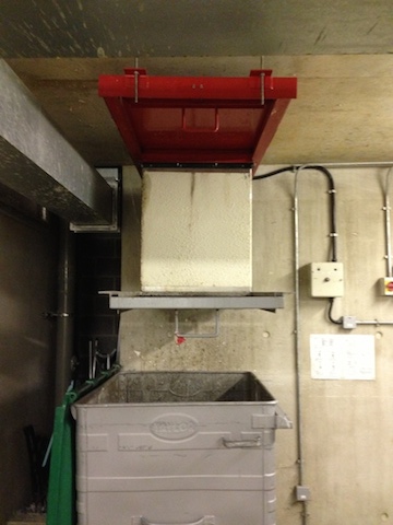 Laundry chute solutions