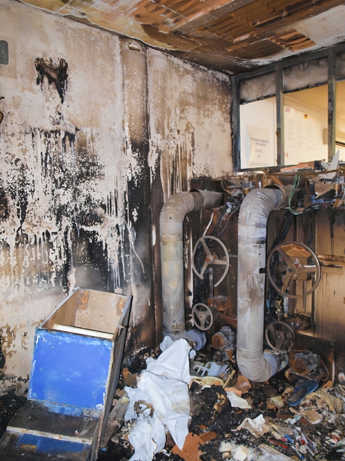 Fire hazard and inspection. Laundry chute solutions, including refuse chutes.